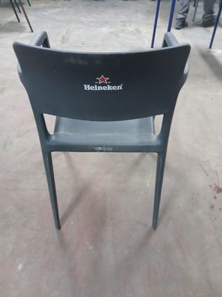 Sillas Heineken Negras para Terraza