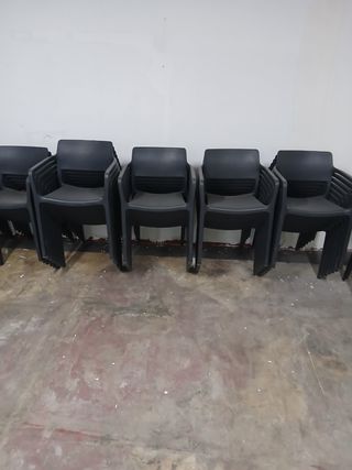 Sillas Heineken Negras para Terraza