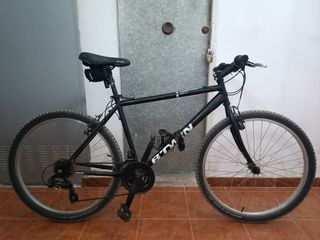 Bicicleta de Montaña Negra 26'