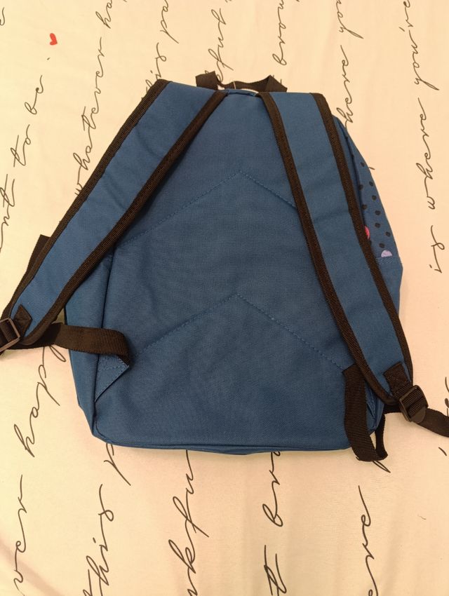 Mochilas Escolares Rojo y Azul Estampado