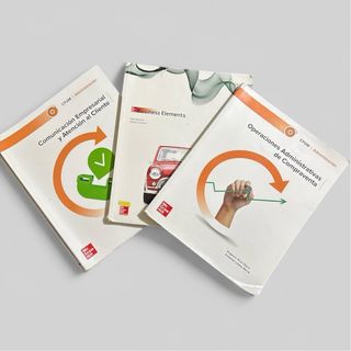 Lote libros ADE