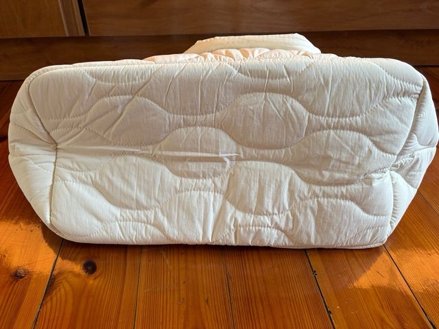 Bolso Grande Acolchado Blanco