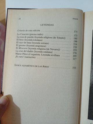 Rimas y leyendas - Gustavo A. Bécquer
