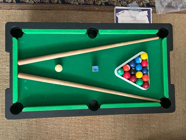 Mesa de billar infantil