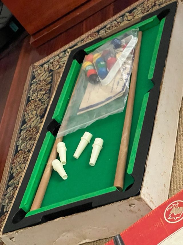 Mesa de billar infantil