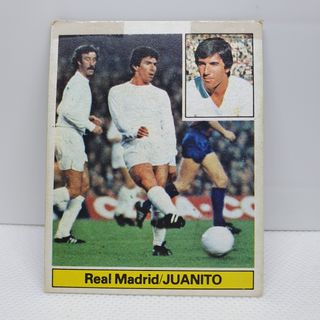 ⚽️ CROMO DE FUTBOL JUANITO REAL MADRID LIGA 81-82 