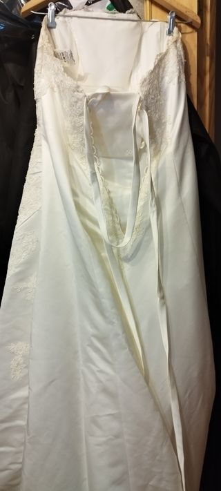 Vestido de Novia Blanco roto. Talla 48..