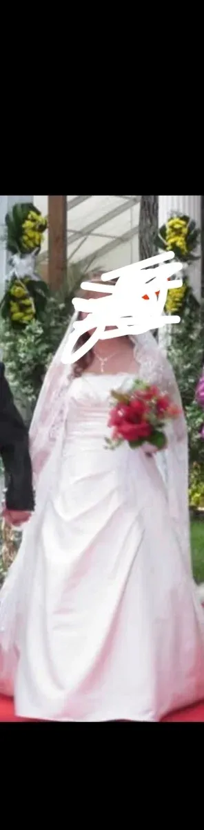 Vestido de Novia Blanco roto. Talla 48..