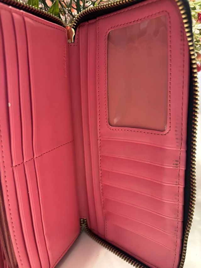 Monedero Bimba y Lola Negro interior rosa