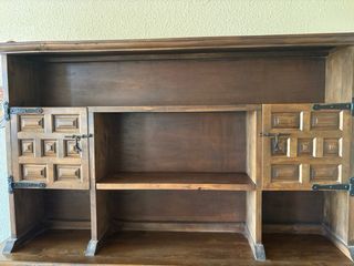 Aparador rústico castellano madera maciza