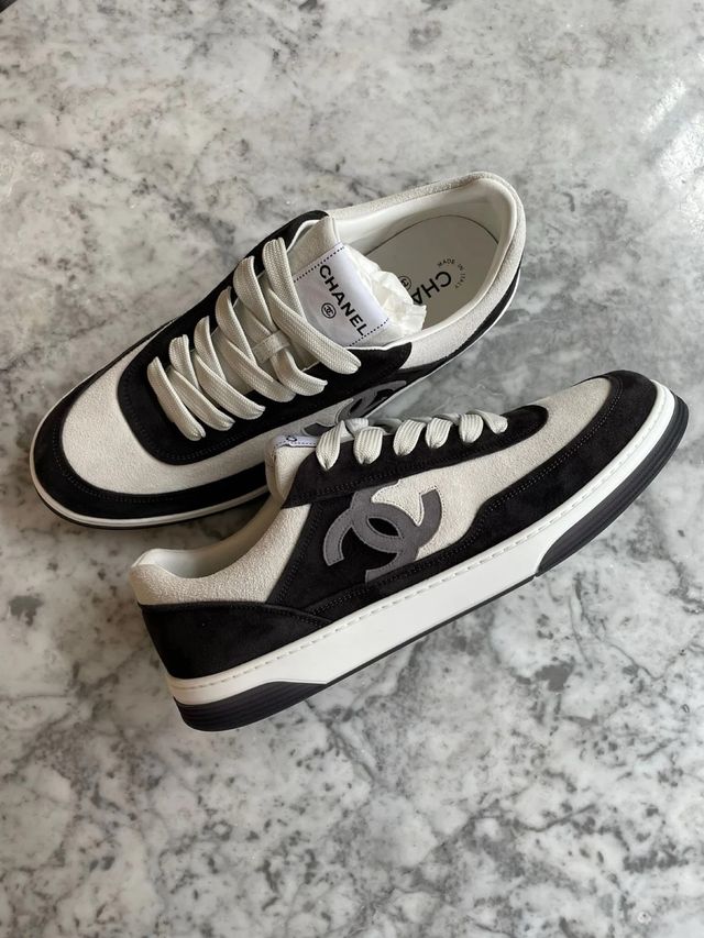 Zapatos Chanel CC Suede G39978