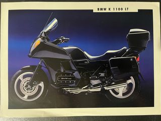 Depliant BMW K1100LT vintage