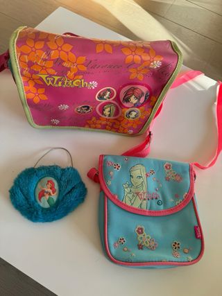 2 Bolsos Bandolera Niña Witch