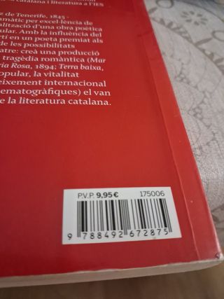 Libro de lectura: Terra baixa