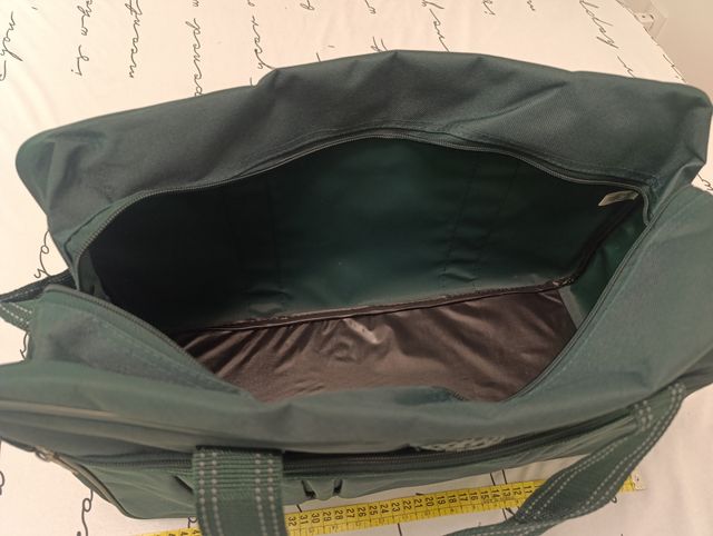 Bolsa de viaje Benzi verde oscura