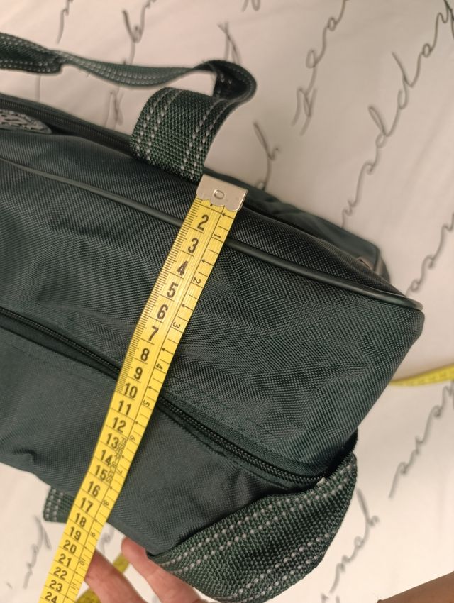 Bolsa de viaje Benzi verde oscura