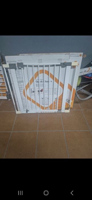 Barrera de seguridad para bebés y niños. Tengo 4.