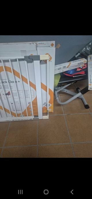 Barrera de seguridad para bebés y niños. Tengo 4.