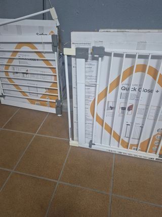 Barrera de seguridad para bebés y niños. Tengo 4.