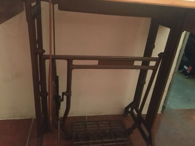 Máquina de coser antigua Sigma