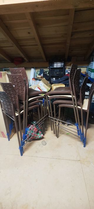 Sillas de terraza y bar