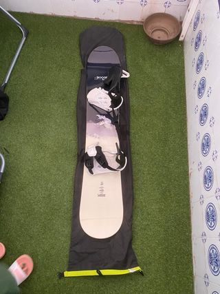 Pack tabla botas y fundas de snow marca wedze 