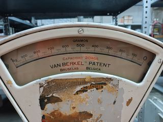 Báscula antigua VAN-BERKEL