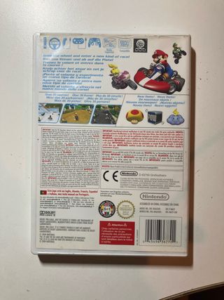 Caja Mario Kart Wii + Instrucciones