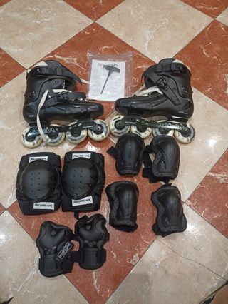 Patines Seba con protecciones