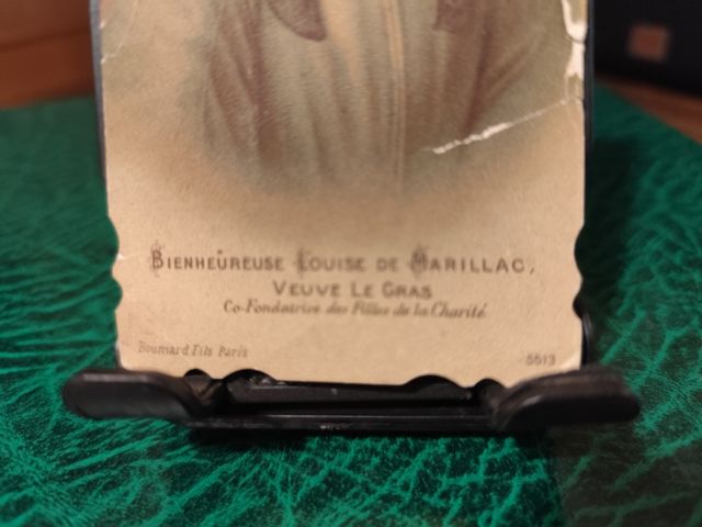 Estampita Santa Luisa de Marillac