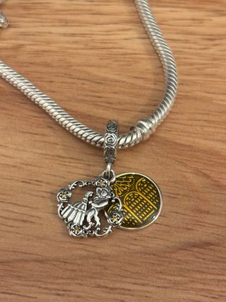 Charm Bella y Bestia compatible Pandora