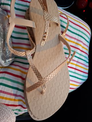 Sandalia Ipanema Esclava Dorada