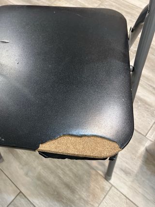 Sillas Plegables Negras (2 unidades)