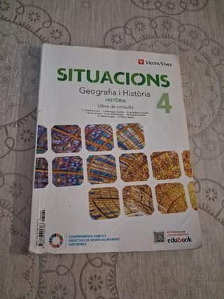 Libro de texto 4⁰ Eso Geografia i Història
