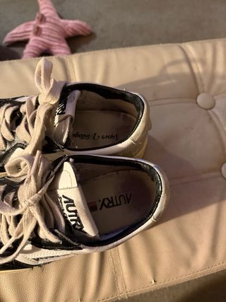 Autry Scarpe Donna Vintage Argento/Bianco