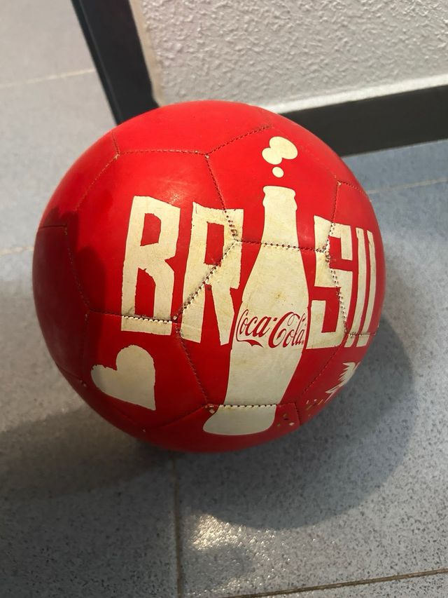 2 palline Coca-Cola Brazil 14 ed Euro'08