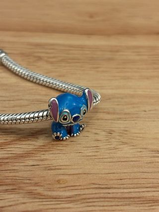 Charm Stitch Azul Compatible Pandora