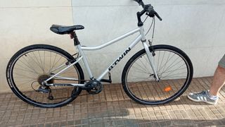 Bicicleta Decathlon Btwin Plata