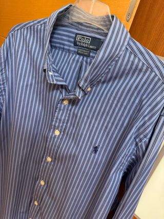 Camisa Polo Ralph Lauren Rayas Talla 43 