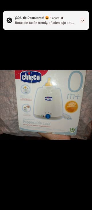 Calienta biberones Chicco