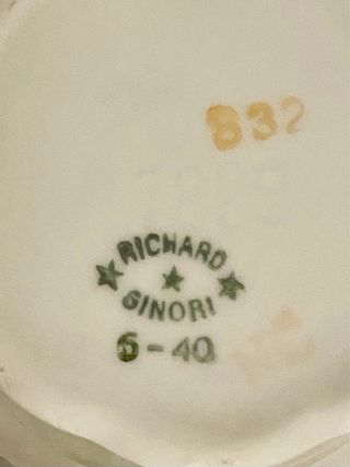 Lattiera Richard Ginori anni '40