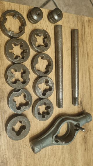 Terrajas para roscar metal