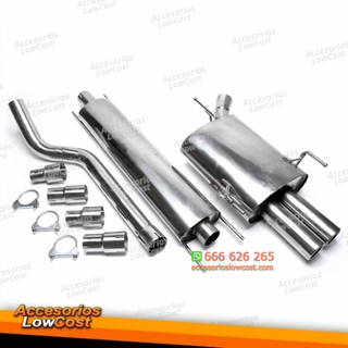 Sistema de escape TA Technix de acero inoxidable