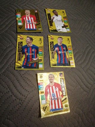 Balones de Oro 22/23 Adrenalyn - Griezmann, Pedri,