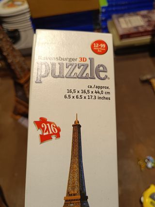 Puzzle 3D Torre Eiffel Ravensburger