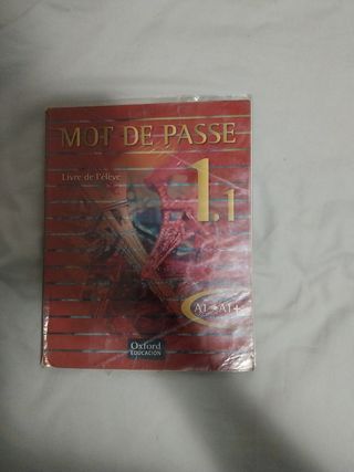 Mot de Passe 1.1. Livre de l'élève