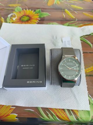 Reloj Bering Plata