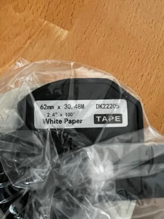 Brother DK22205 Cintas de Etiquetas Blancas
