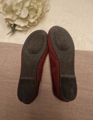 Bailarinas rojas talla 36
