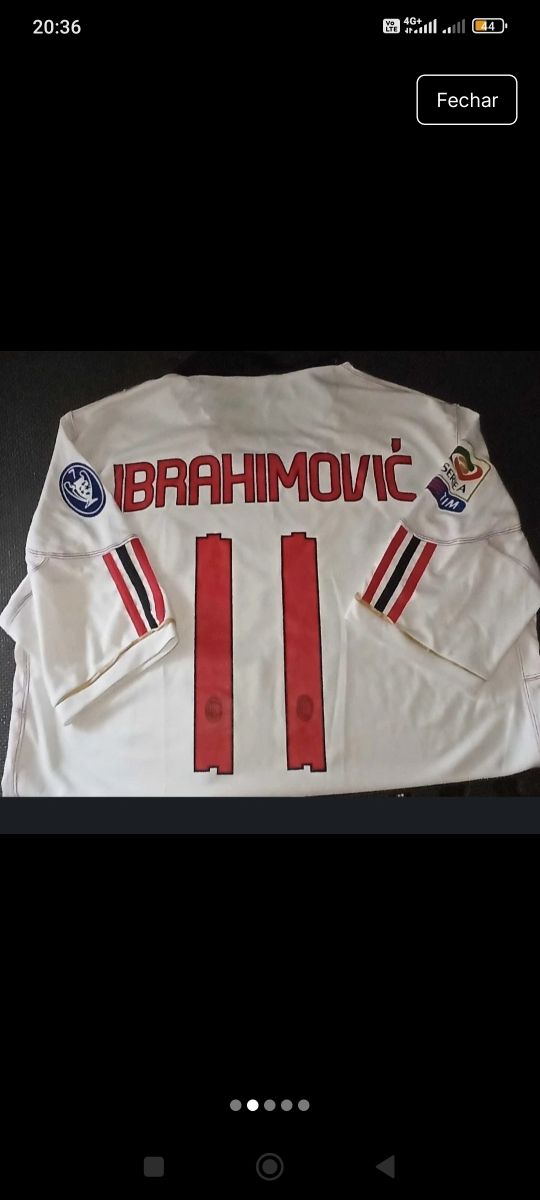 Camisa AC Milan Adidas Original Tamanho G